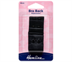 Bra Back Replacement 28mm - 2 Hook - black