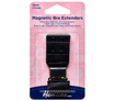 Bra Back Magnetic Expander Extender 28mm - 2 Hook - black