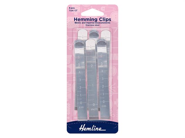 HEMLINE HANGSELL - Hemming Clips - stainless steel metric and imperial