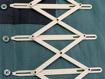 HEMLINE HANGSELL - Expandable Sewing Guage - plastic sewing accessory cream colour