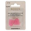 BOHIN - Rubber Finger Cots (S) - pink rubber 2 pack