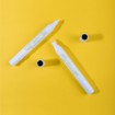 Mont Marte - Acrylic Paint Pens Dual Tip White 2pc