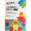 Mont Marte - Coloured Paper Pad 70gsm A4 120 Sheets