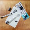Mont Marte - Dual Tip Permanent Markers Black 2pc