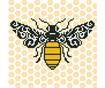 Diamond Art - Bee - 22 x 22cm