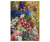 DIAMOND DOTZ - Gilded Cat And  Flowers - 72.00 x 52.00cm