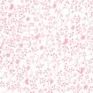 TRIPLE S - Flutter Quilt Backing Fabric - 280Cm Width Printed - pink on white