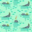 Tula Pink My Hippos Don't Lie - SPIRIT