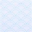 Sashiko White Cloth - Waves