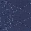 Sashiko Navy Cloth - Diamonds