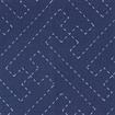 Sashiko Navy Cloth - Keys