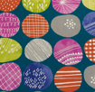 Nature - 100% Cotton - Colourful Stones