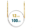 Champagne Circular Knitting Needle 100CM X 12.00MM