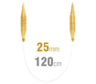 Champagne Circular Knitting Needle 120CM X 25.00MM
