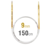 Champagne Circular Knitting Needle 150CM X 9.00MM