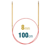 Lace Circular Knitting Needles 100CM X 8.00MM