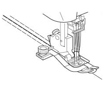 Janome Center Guide Foot for CoverPro (3 needle type)