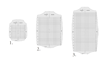 Husqvarna Accessories - HOOP TEMPLATE INSPIRA 360 x 200mm