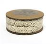 Bowtique Cotton Lace Ribbon 10mm x 5m Cream