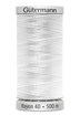 GUTERMANN  - Thread Rayon 40 500M Sulky Machine Embroidery - 1001