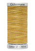 GUTERMANN  - Thread Cotton 12 200M Sulky Machine Embroidery - 4002
