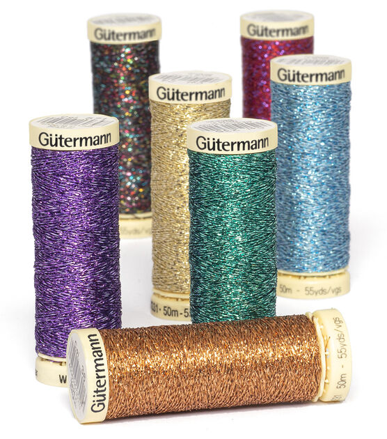 Gutermann Metallic Threads