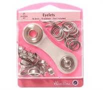 Eyelets starter 15 piece kit, nickel