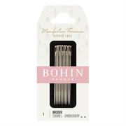 BOHIN - Embroidery Needle no 1 (x 12 needles)