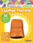 Matilda s Own Leather Thimble - Medium 
