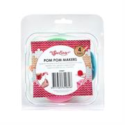 Sew Easy - Pom Pom Makers - 4 sizes