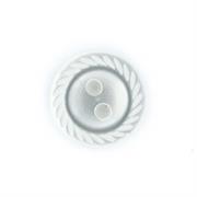 HEMLINE BUTTONS - Rope Edge Shirt Button - clear 11mm