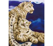Diamond Dotz Snow Leopards 52 x 77cm (20.5 x 30.3in)