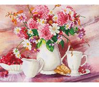 Diamond Dotz Romantic Tea Time - 72 x 56cm (28.3 x 22in)