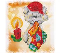 Diamond Dotz Puppy Stocking 23 x 25cm (9 x 9.8in)