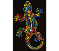 Diamond Dotz Gekko Paua - 27 x 41cm