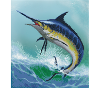 Diamond Dotz Monarch Of The Sea - 42x 47cm