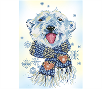 DIAMOND DOTZ - Polar Dude - 37 x 51.5cm(14.5 x 20.2 in)