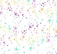 Tula Pink True Colors Minky - FAIRY DUST WHITE