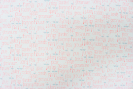 Riley Blake Printed Cotton - In the Garden White 112cm