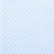 Sashiko White Cloth - Geometric