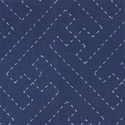 Sashiko Navy Cloth - Keys