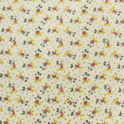 Sew Easy Fabric - Minky Metallic - 100% Polyester - Mickey Beige