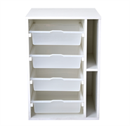 Elements Sewing Drawers - White (Flat Packed)