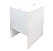 Elements Storage Chest - White (Flat Packed)