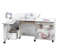 Horn - Kensington MKII Table - White (fits Mega Insert)