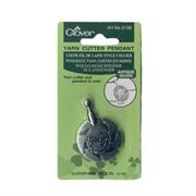 Clover Yarn Cutter Pendant - Antique Silver 
