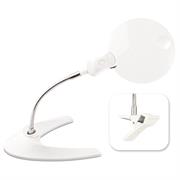 OTT LITE  - Led 5In Magnifier With Clip And Stand - white