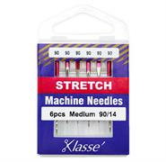 Klasse Machine Needle Stretch Size 90/14 - 6 per cassette