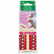 Clover Wonder Clips 10pcs - Red