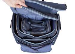 Horn Trolley Bag Trio - Midnight Black